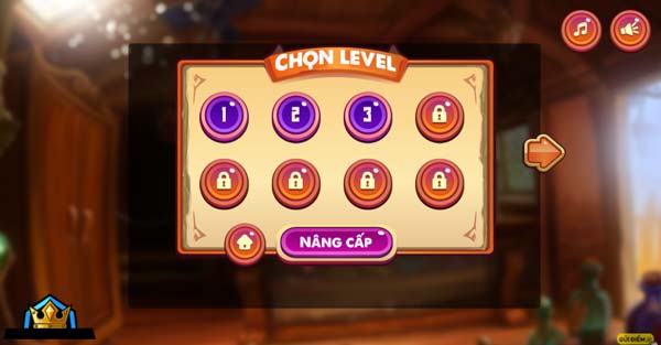 Lựa chọn level thử thách