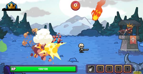 Chiến đấu, bắn cung chính xác và dùng phép thuật hỗ trợ