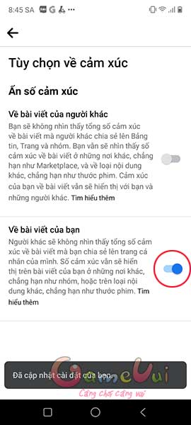 Về bài viết của bạn