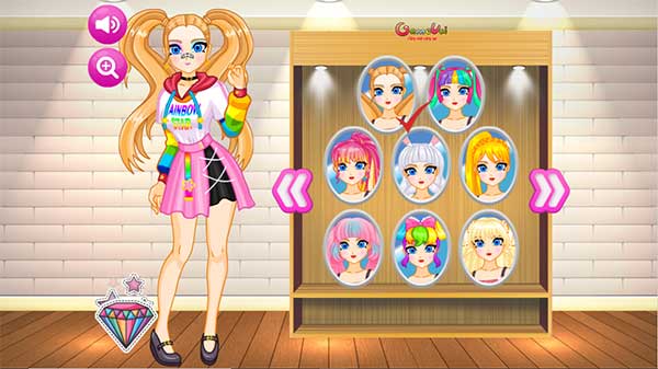 Hãy chọn trang phục và phụ kiện cho công chúa