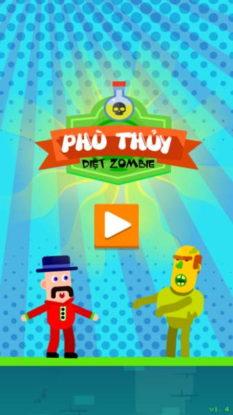 Chơi game Phù thủy diệt Zombie - GameVui