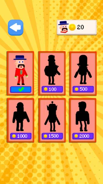 Các mẫu trang phục Skin trong Shop cửa hàng