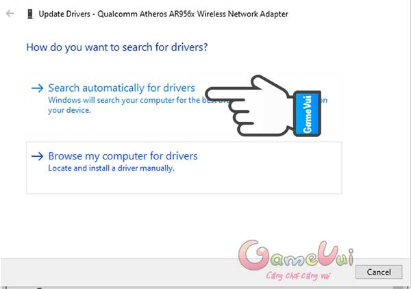 Search automatically for updates