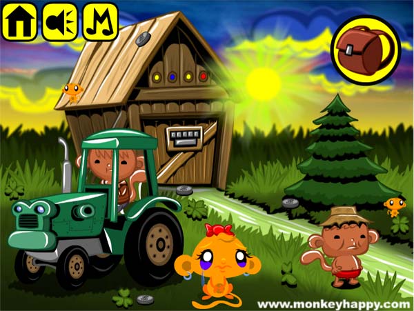 Chơi game Chú khỉ buồn 579 - GameVui