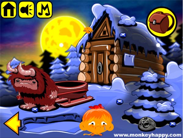 Chơi game Chú khỉ buồn 580 - GameVui