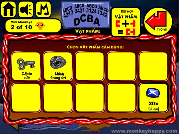 Thu thập các mảnh vật phẩm riêng lẻ