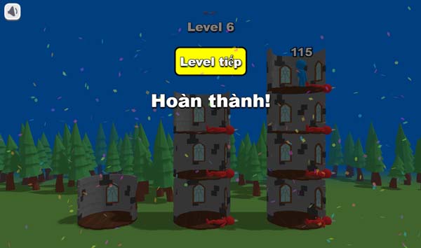 Chinh phục thật nhiều tháp toán học Stickman có thể