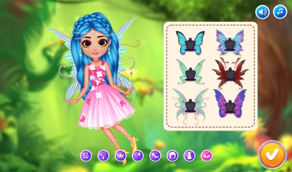 Các trang phục, phụ kiện tiên nữ