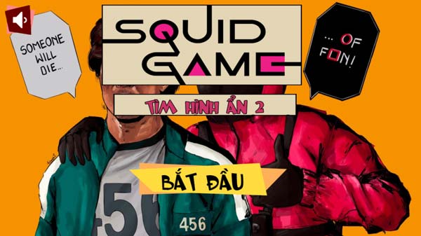 Chơi game Tìm hình ẩn Squid Game 2 - GameVui