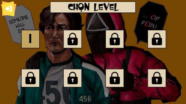 Lựa chọn level để thử sức