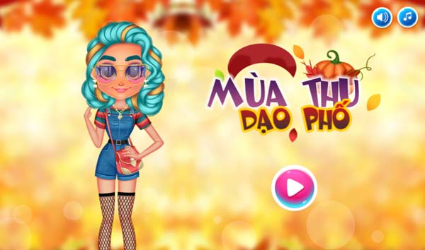 Chơi game Mùa thu dạo phố - GameVui