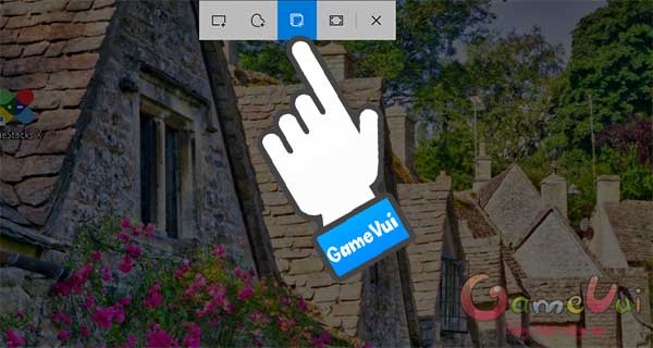 Thanh công cụ Snip Sketch