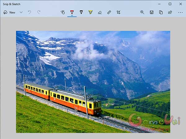 Chụp ảnh màn hình bằng Snip Sketch