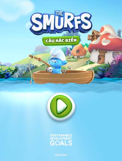 Chơi game Xì Trum câu rác biển - GameVui