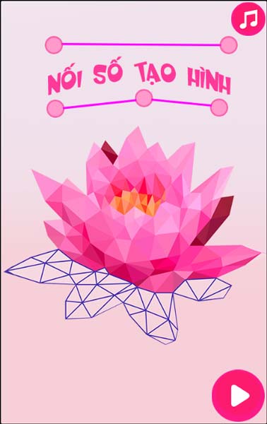 Chơi game Nối số tạo hình - GameVui