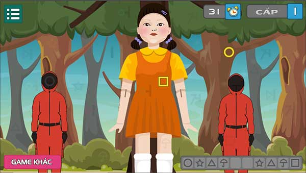 Tìm số biểu tượng bị ẩn