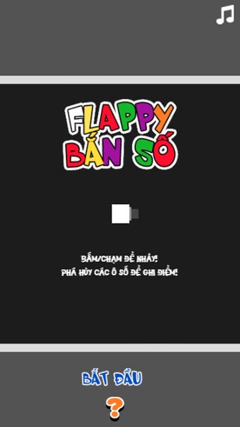 Chơi game Flappy bắn số - GameVui