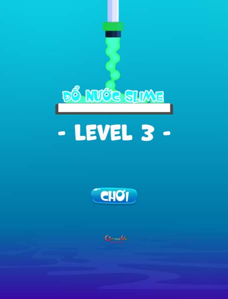 Chơi game Đổ nước Slime - GameVui
