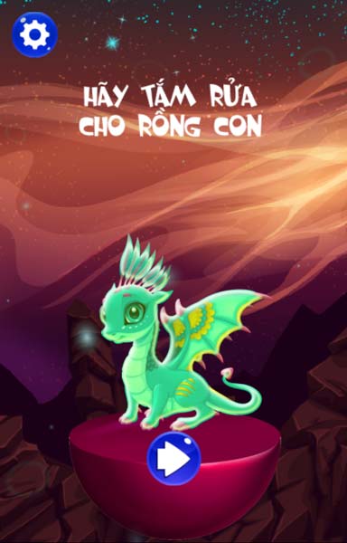 Chăm sóc rồng con