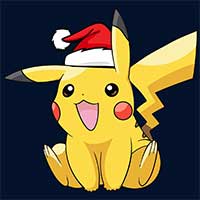 Pikachu xếp hình giáng sinh