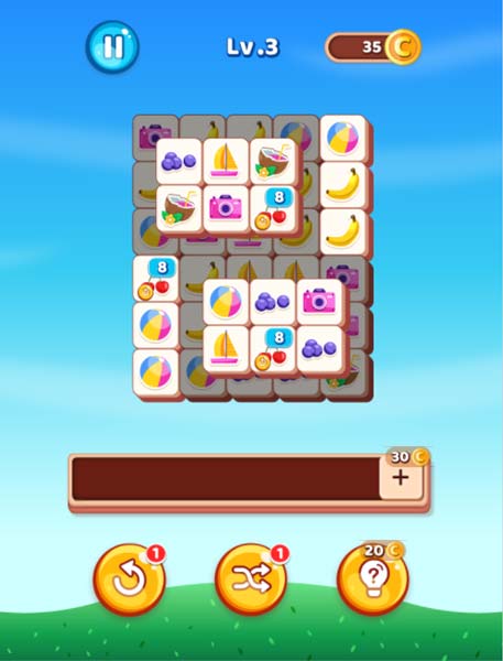 Nhanh mắt tìm ra 3 ô của vật phẩm giống nhau