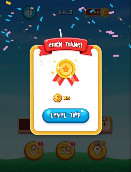 Hoàn thành thử thách