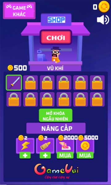 Nâng cấp vũ khí