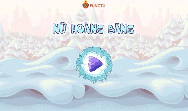 Chơi game Nữ hoàng băng - GameVui