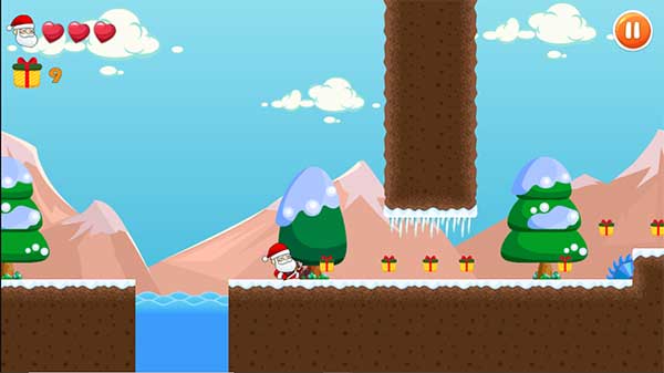 Hãy giúp Santa gom càng nhiều quà càng tốt