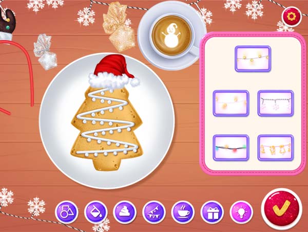 Các mẫu bánh quy và đồ trang trí