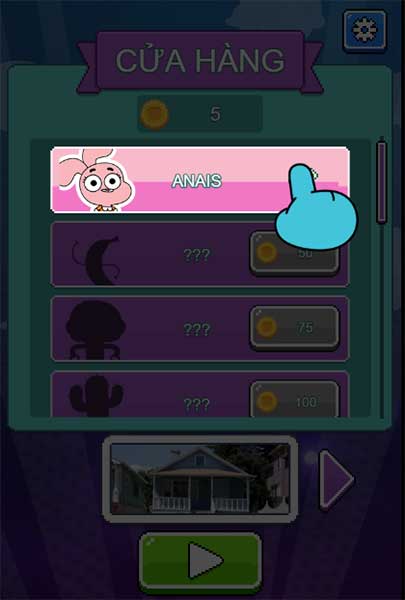 Mua nhân vật mới