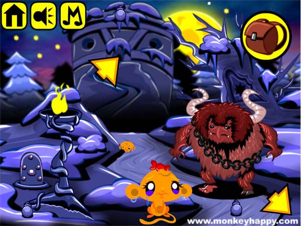 Chơi game Chú khỉ buồn 590 - GameVui