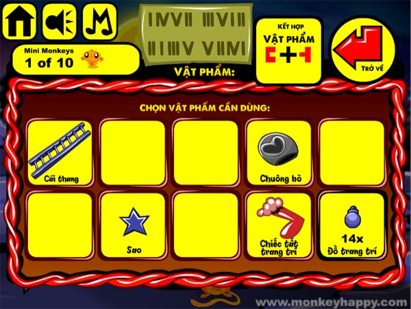 Tìm cho đủ những mảnh vật phẩm riêng lẻ