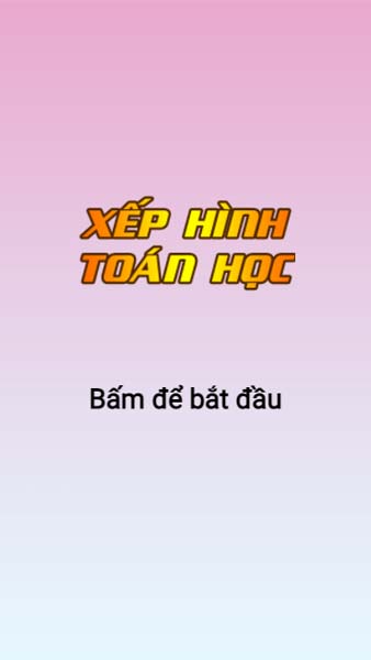 Chơi game Xếp hình Toán học - GameVui