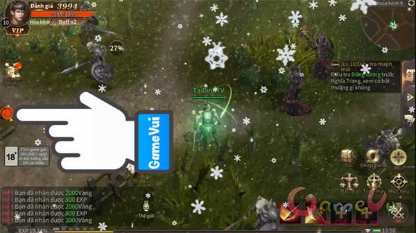 Chạm vào logo Funtap