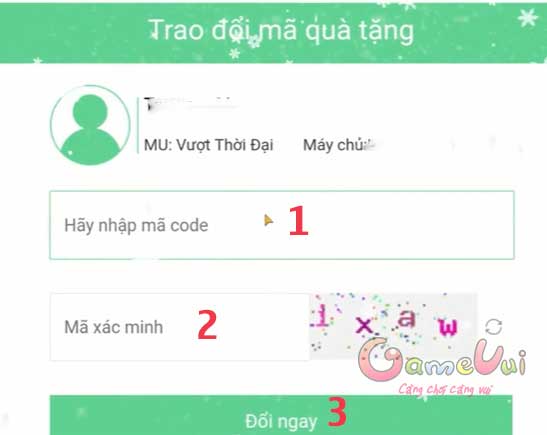 Nhập code