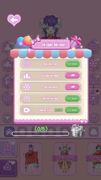 Nhiệm vụ hàng ngày