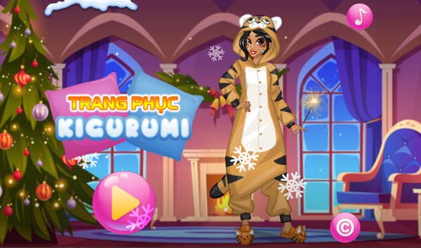 Chơi game Trang phục Kigurumi năm mới - GameVui