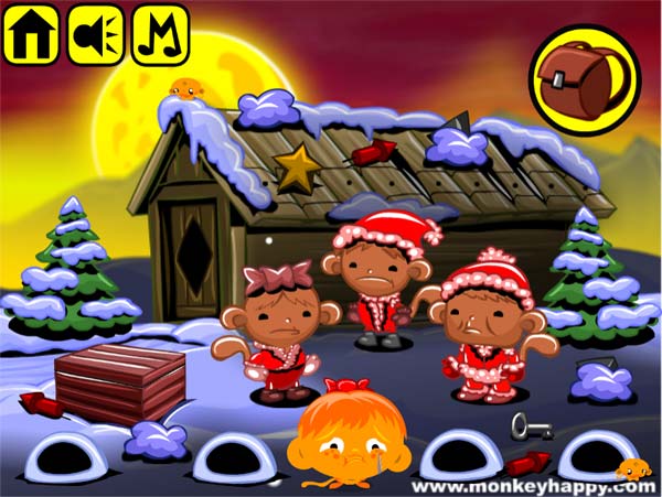 Chơi game Chú khỉ buồn 593 - GameVui