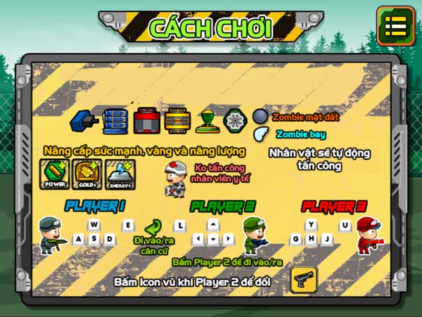 Hướng dẫn cách chơi cơ bản