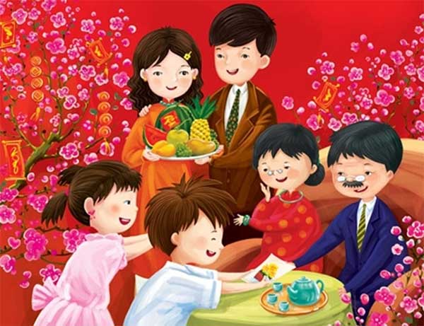 Chúc Tết ông bà