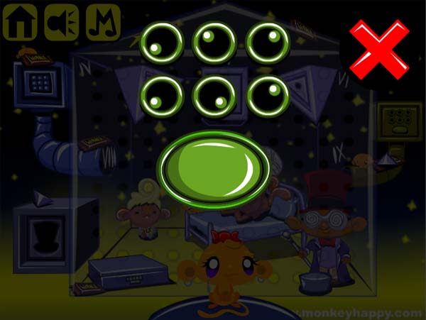 6 ô tròn như này thì mở làm sao?