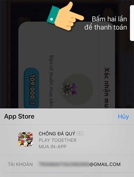 Nạp thẻ trên iOS