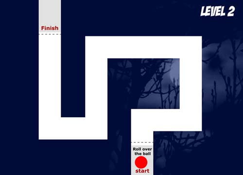 Làm sao để đưa quả bóng đỏ vượt qua mê cung?