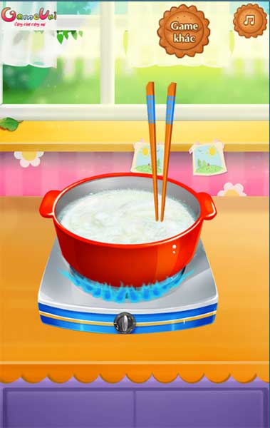 Nấu món kẹo đường