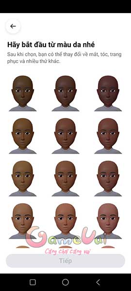 Chọn màu da