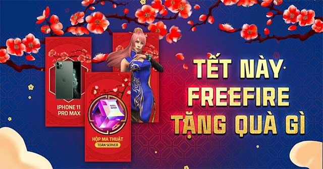 Nhắc bạn sự kiện Tết Free Fire 2022