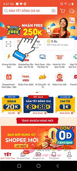 Nhận Free 250K