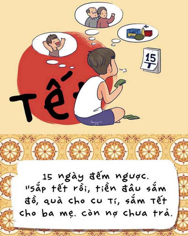 Ảnh chế Tết nghèo