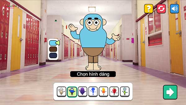Chọn hình dáng